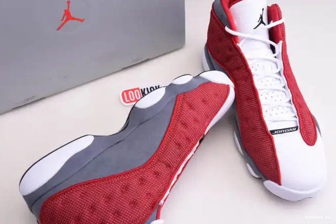 Cheap 13 Flint 414571-600 Retro Gym Jordan Grey Red Air 0519